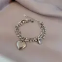 Boss Girl Beaded Heart Bracelet