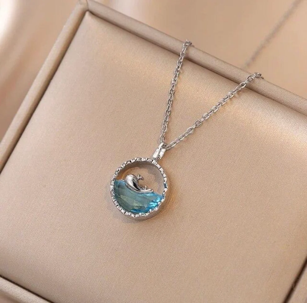 See you in the sea Necklace ( stainless steel)