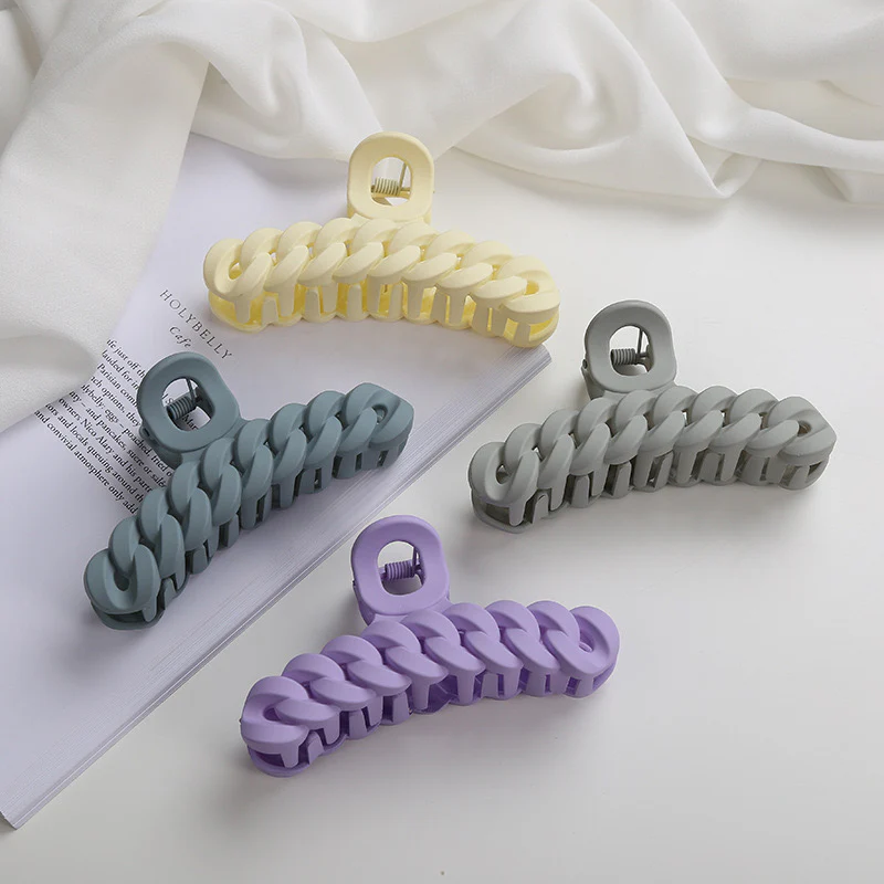 Chained Claw Clips - Pack Of 4