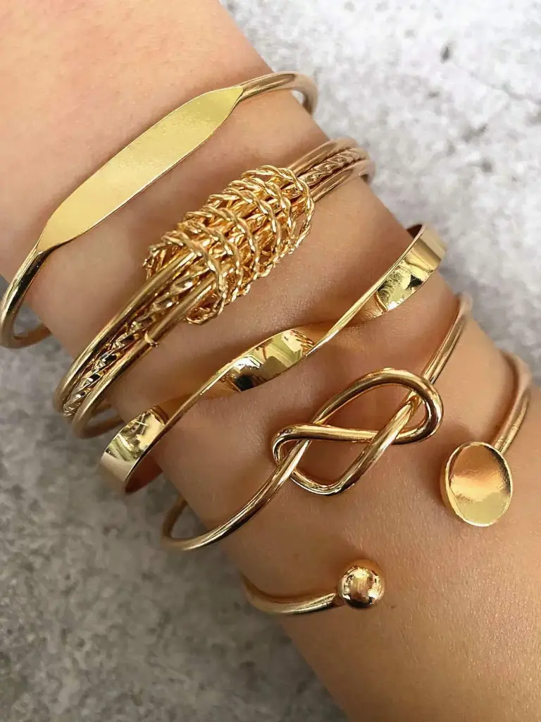 gold plated lightc - pack of 5