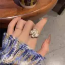 allure glittering ring