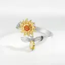 sunflower stackable ring