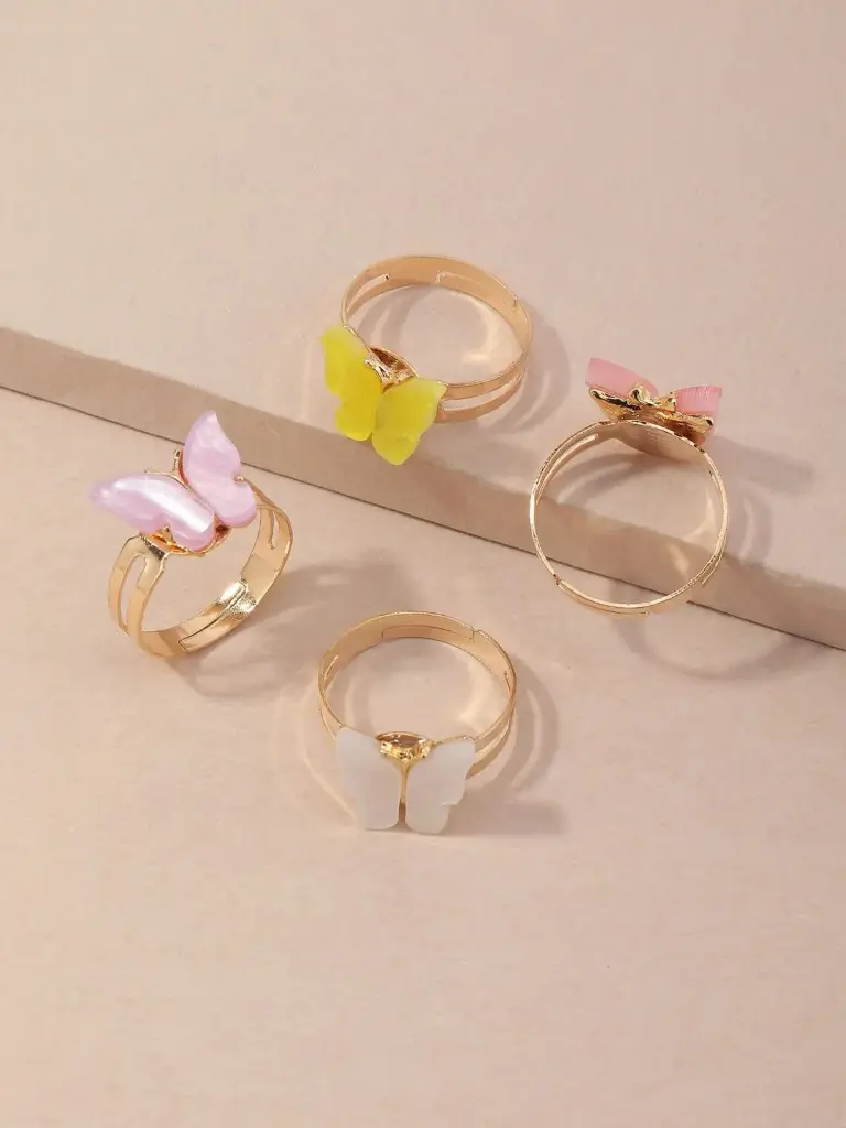 asthetic butterfly multicolor