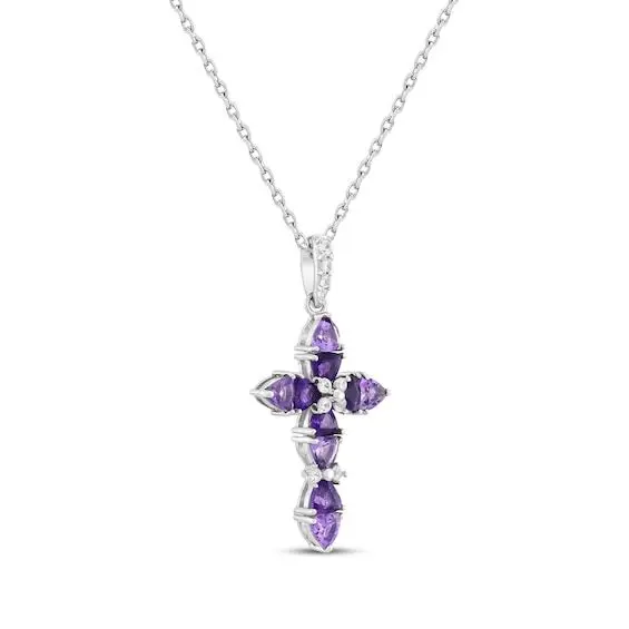 purple stone holy cross