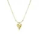 Love anti tarnish gold Neck Chain
