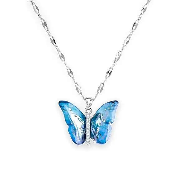  Blue Winged Butterfly