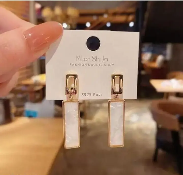 korean drop studs 