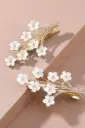2 Pearl Hair Clips