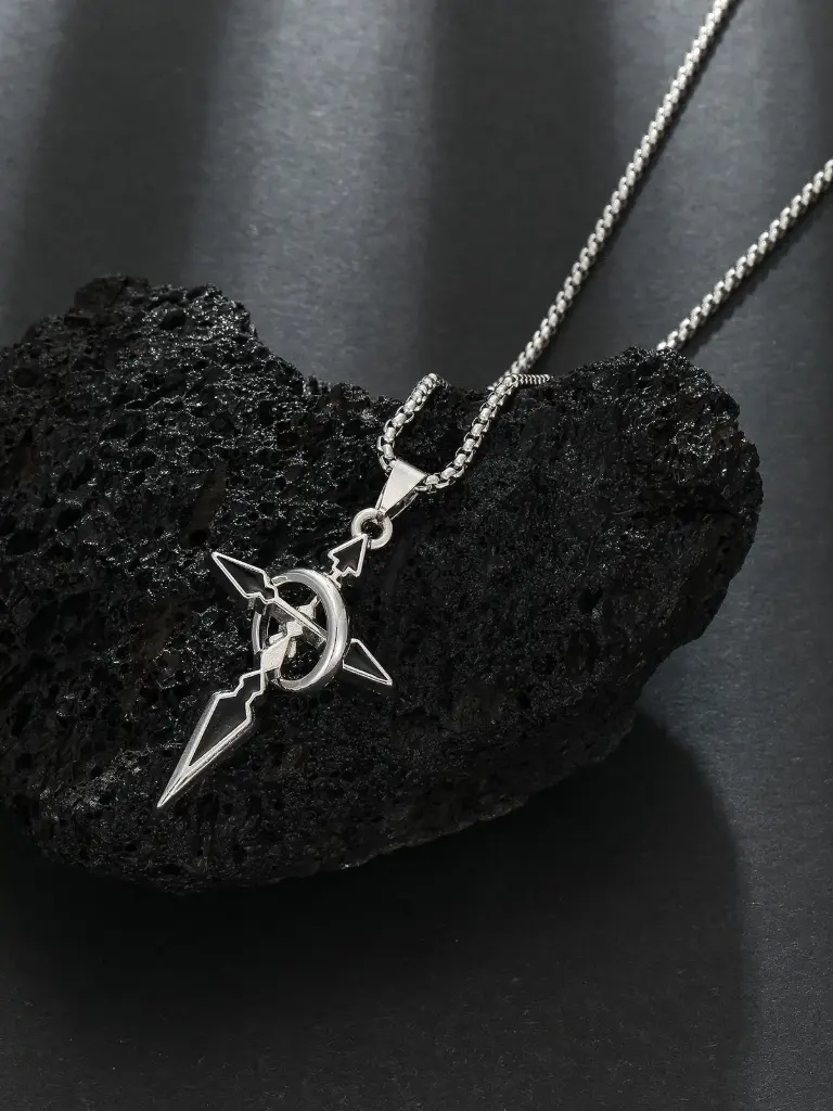 baddies cross pendent