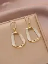 trendy office earring